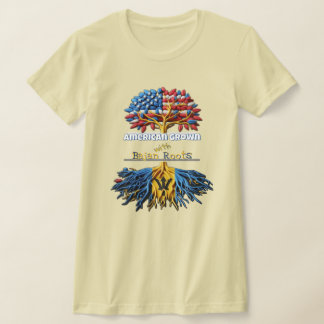 Crecer en Estados Unidos - Bajan Rota camiseta de
