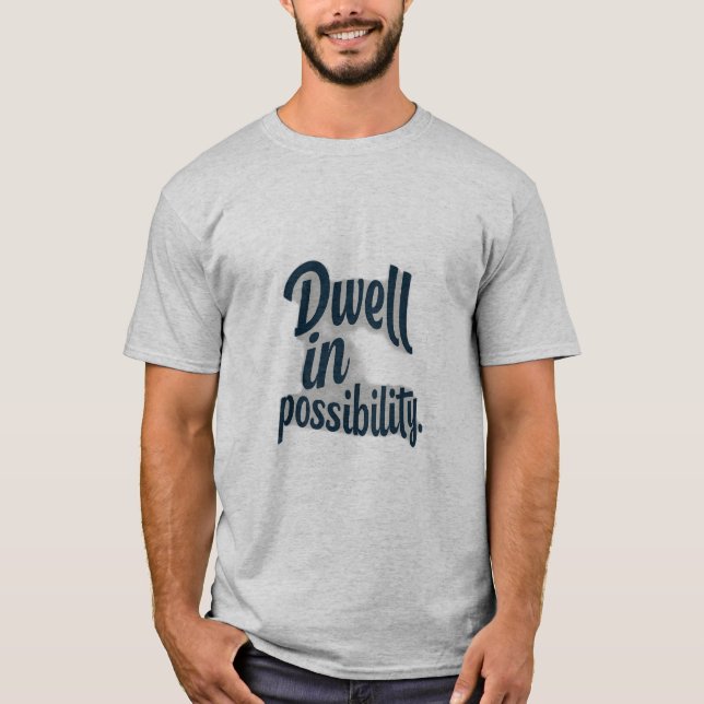 Crecer en Posibilidad. Camisetas temáticas (Anverso)