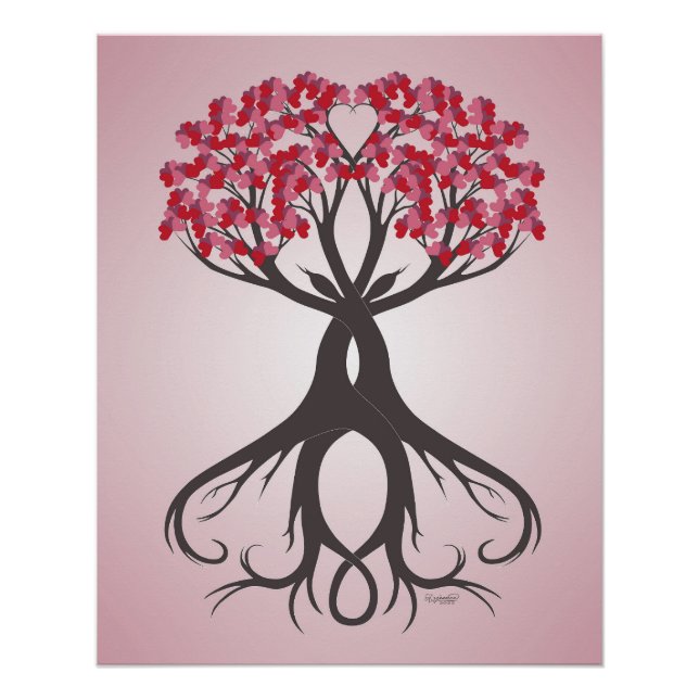 Crecer junto con el Poster Glossy del amor (Anverso)
