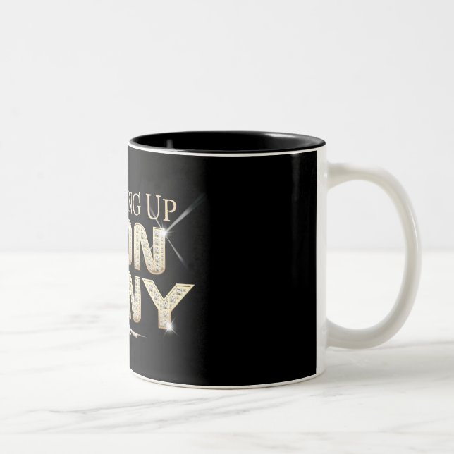 ¡"Creciendo taza de Don a Tony"! (Derecha)