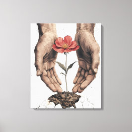 Crecimiento nutritivo - Arte mural Inspirador