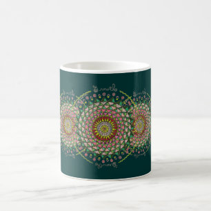 Crecimiento - taza de café (azulverde)