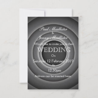 Créditos de películas de Retro Vintage Invitación