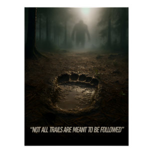 Cree en los Rótulos: Poster de la Huella Grande