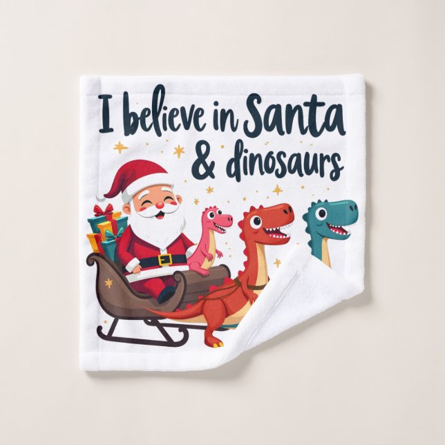 cree en Santa y los dinosaurios (Santa Elena (Toallita)