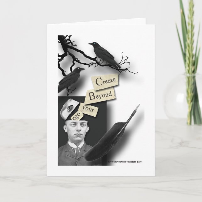 Cree más allá de su tarjeta de felicitación del (Anverso)