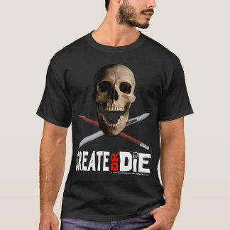 "Cree o muera" camiseta negra