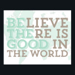 Cree Que Hay Buena Impresión<br><div class="desc">******POR FAVOR NOTA***** Lo que ves es lo que obtienes! Así que si cambia el tamaño,  de la impresión,  puede que necesite hacer clic en el botón "personalizar" para escalar el arte para que se ajuste a la página. Arte original de Jennifer Sutherland * Pink Lily Press</div>