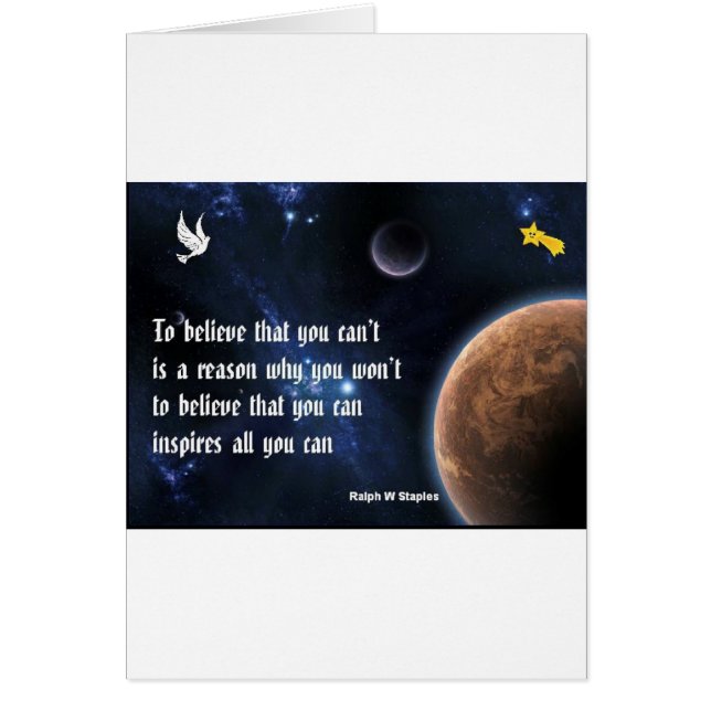 Cree que puede (Frente)