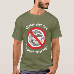 Cree su propia camiseta del metro de anti-Smart