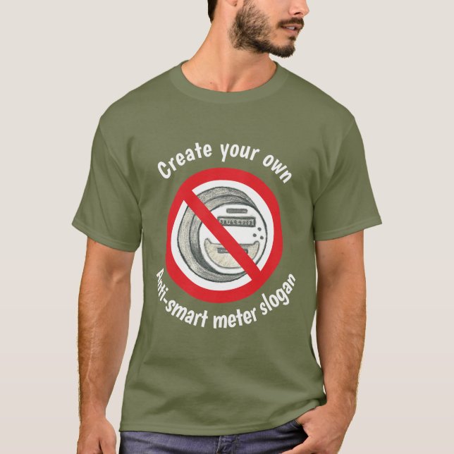 Cree su propia camiseta del metro de anti-Smart (Anverso)