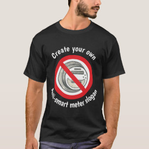 Cree su propia camiseta del metro de anti-Smart