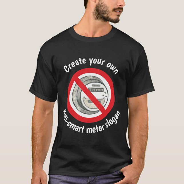 Cree su propia camiseta del metro de anti-Smart (Anverso)