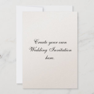 Cree su propia invitación metálica del boda del