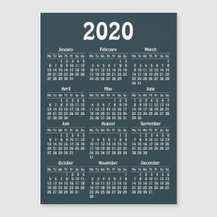 Cree su propia tarjeta magnética del calendario 20