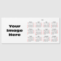 Cree su propia tarjeta magnética del calendario Pe