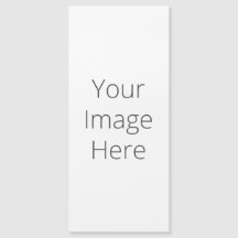 Cree su propia tarjeta magnética delgada de 4"x9"