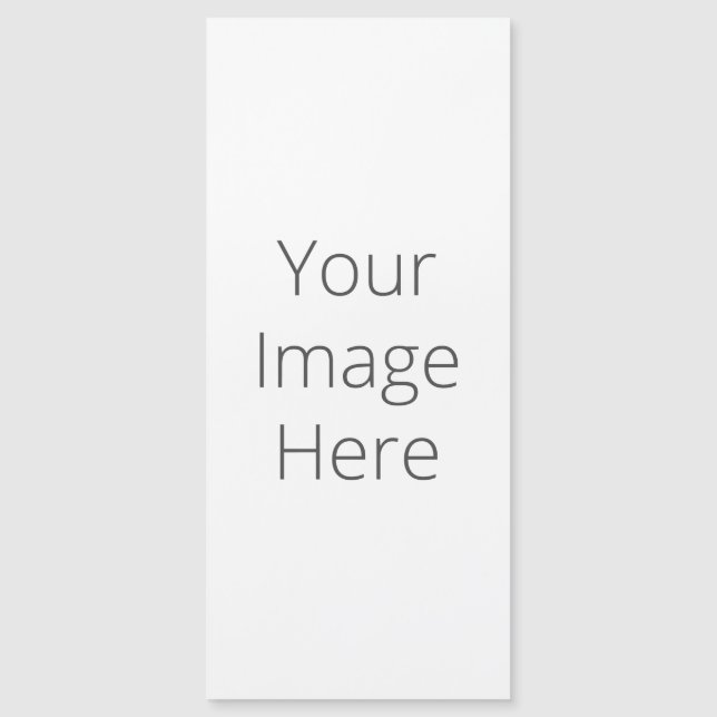 Cree su propia tarjeta magnética delgada de 4"x9"  (Anverso)