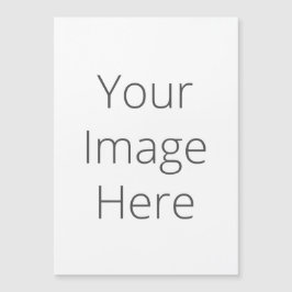 Cree su propia tarjeta magnética delgada de 5"x7"