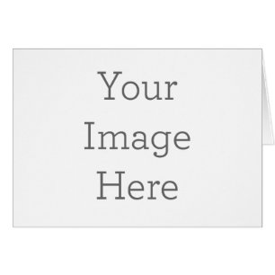 Cree su propia tarjeta plegada pequeña (4" x 5,6")