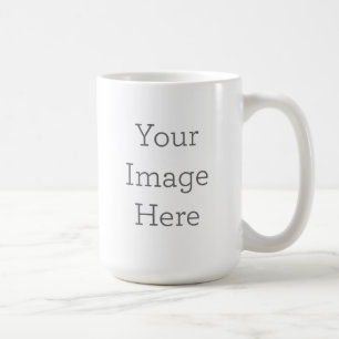 Cree su propia taza de café 15oz