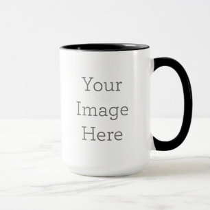 Cree su propia taza de café combinada de dos tono