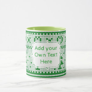 Cree su propia taza del navidad