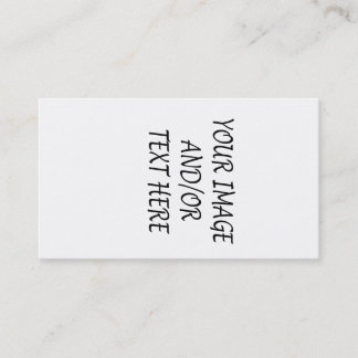 Cree su propia vertical de la tarjeta de visita