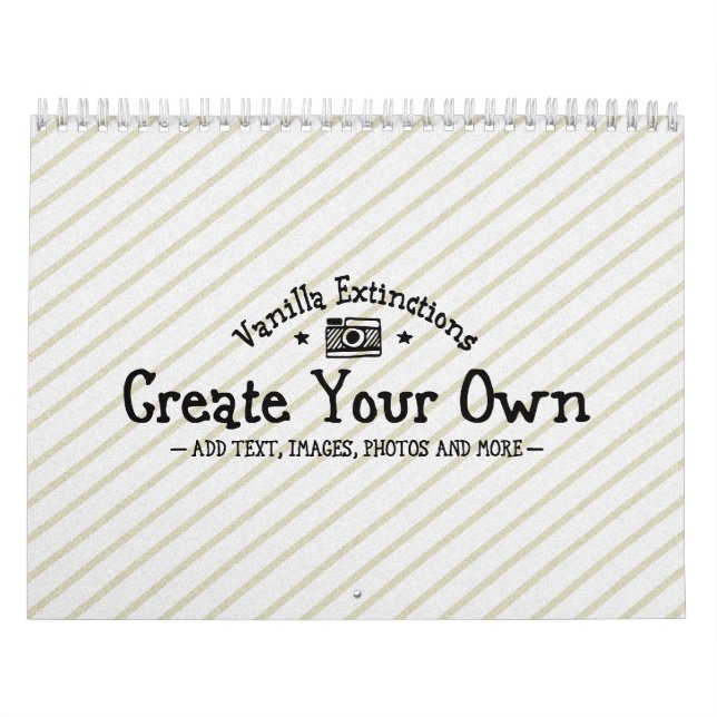 Cree su propio calendario (Tapa)