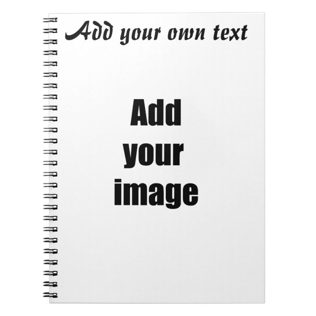 Cree su propio cuaderno (Frente)