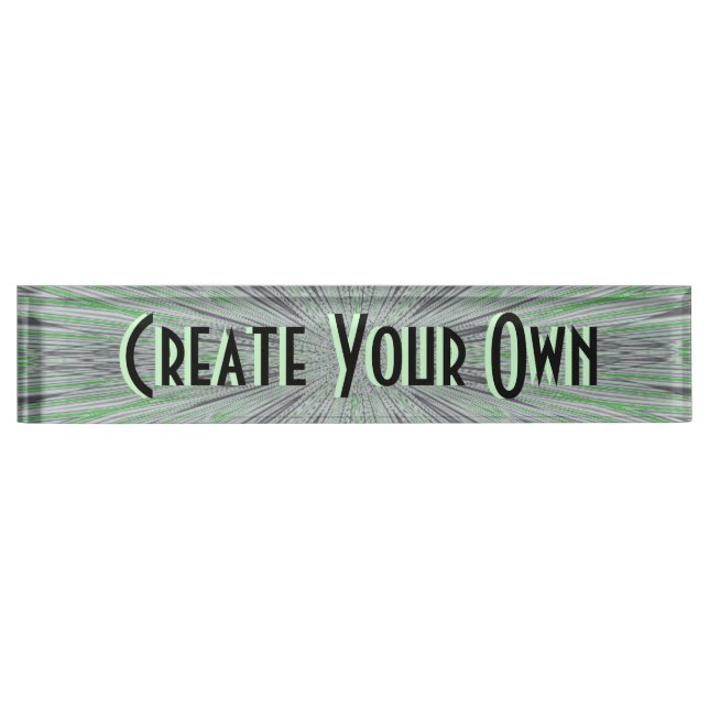 Cree su propio letrero (Anverso)