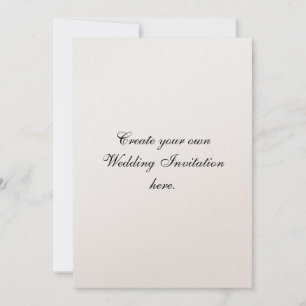 Cree su propio oro de las invitaciones del boda