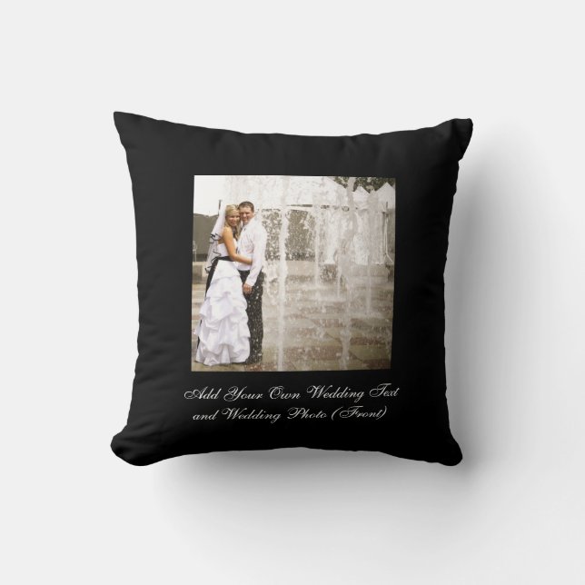 Cree sus propias almohadas del recuerdo de la foto (Anverso)