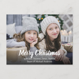 Cree sus propias Felices Navidad de la foto de