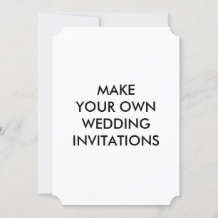 Cree sus propias invitaciones de encargo de la