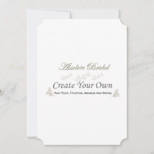 Cree sus propias invitaciones de la boda