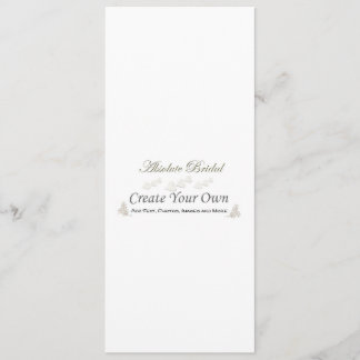 Cree sus propias invitaciones de la boda 4" x