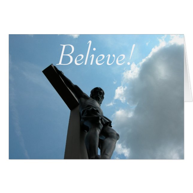 ¡Creed! Jesús en la cruz (Anverso (Horizontal))