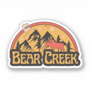 Creek de oso, Pegatina de Alaska
