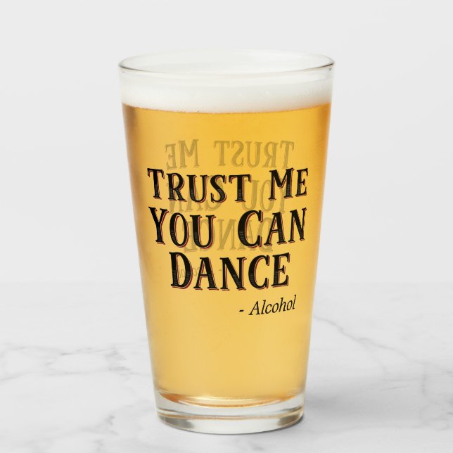 Créeme, puedes bailar - cerveza divertida de alcoh (Anverso (lleno))