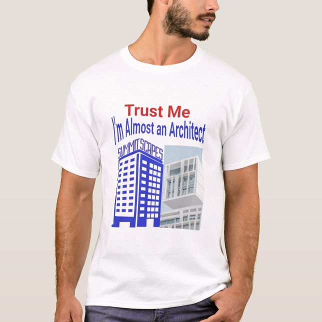 Créeme, soy casi una camiseta de arquitecto (Anverso)