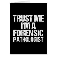 Créeme, soy patólogo forense