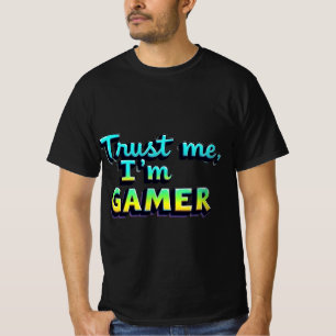 Créeme, soy un jugador - camiseta de juegos multic