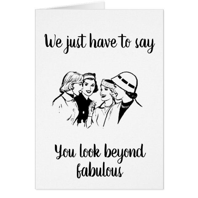 CREEMOS QUE VES *MÁS ALLÁ DE FABULOSO* EN **60th** (Frente)