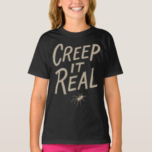 Creep It Real - Graciosa Camisa Araña Halloween