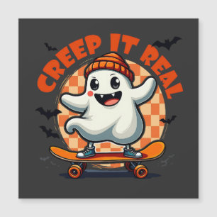 Creep it real Spooky Halloween Ghost Skboard