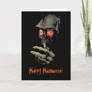 Creepe Tarjeta de Halloween de Ojos Brillantes