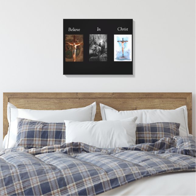 Creer En El Cristo Lienzo Envuelto 3 (Insitu(Dormitorio))