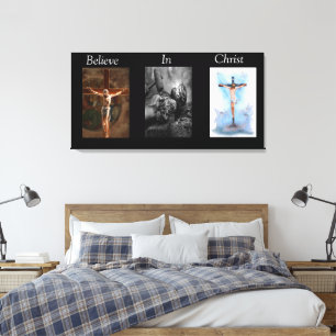 Creer En El Cristo Lienzo Envuelto 3