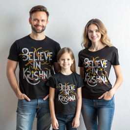 'Creer en Krishna' Inspiradora camiseta